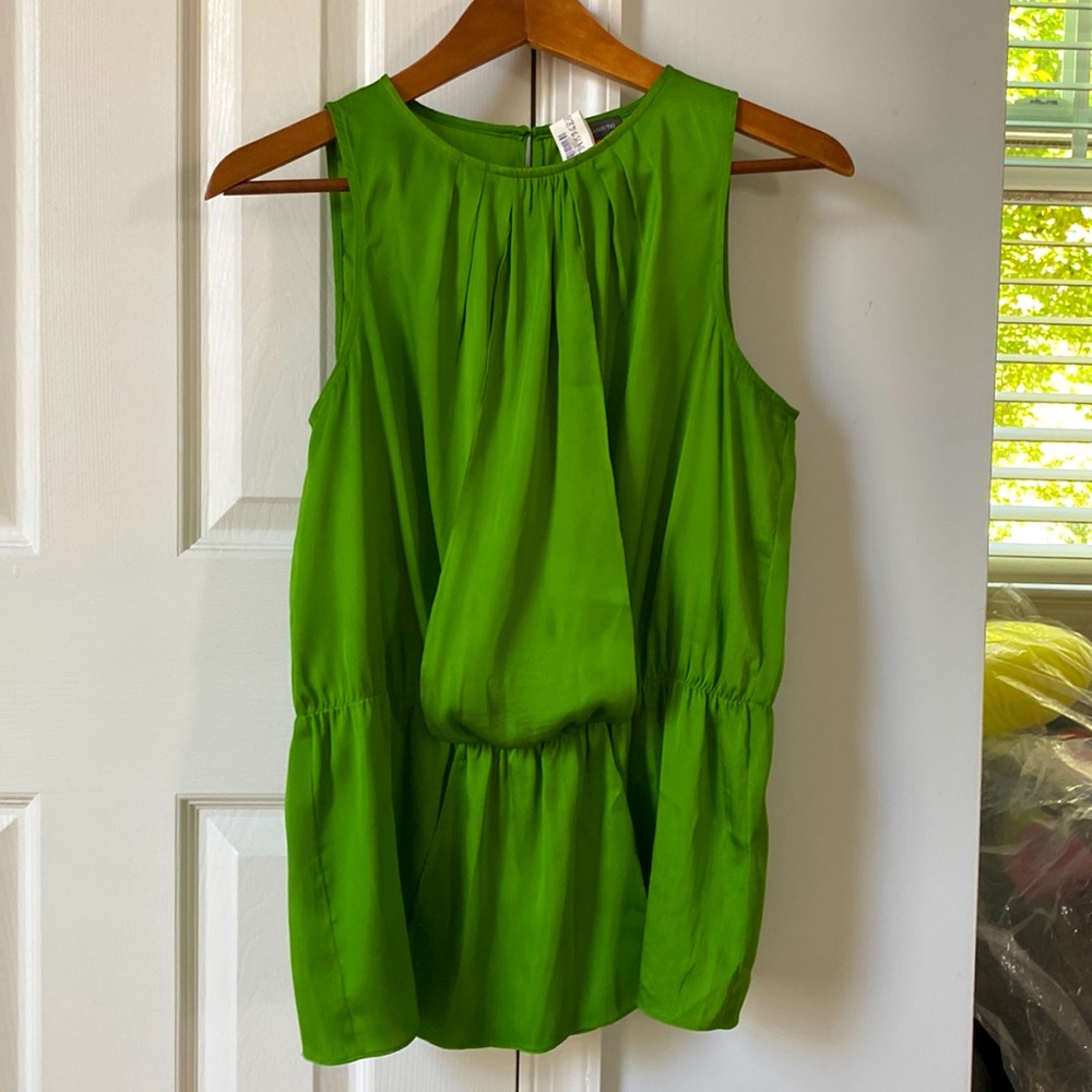 Vince Camuto green blouse S
